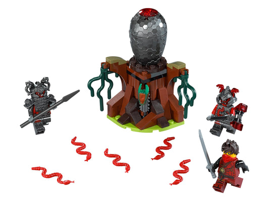 LEGO Set 70621-1 The Vermillion Attack Alternate build Ideas: a fresh display direction