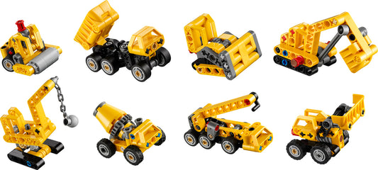 LEGO Set 42233-9 Mighty Machines Series 1 - Complete - All Sets Alternate build Ideas: a fresh display direction