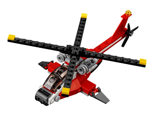 LEGO Set 31057-1 Air Blazer Alternate build Ideas: a fresh display direction, a display-scale sci-fi cannon, and a formula racer