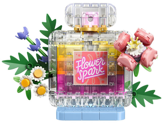 LEGO Set 31383-1 Floral Decor Perfume Bottle Alternate build Ideas: a fresh display direction and a floral display rebuild
