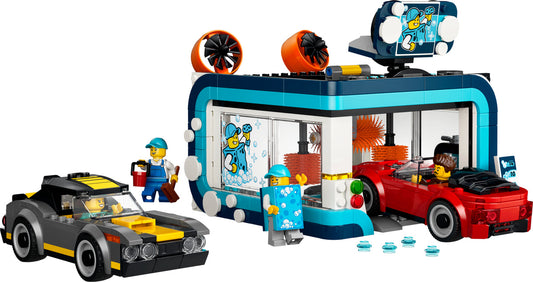 LEGO Set 60497-1 Drive-Through Car Wash Alternate build Ideas: Racers, Road Cars, Trucks, and Technic Vehicle Remixes