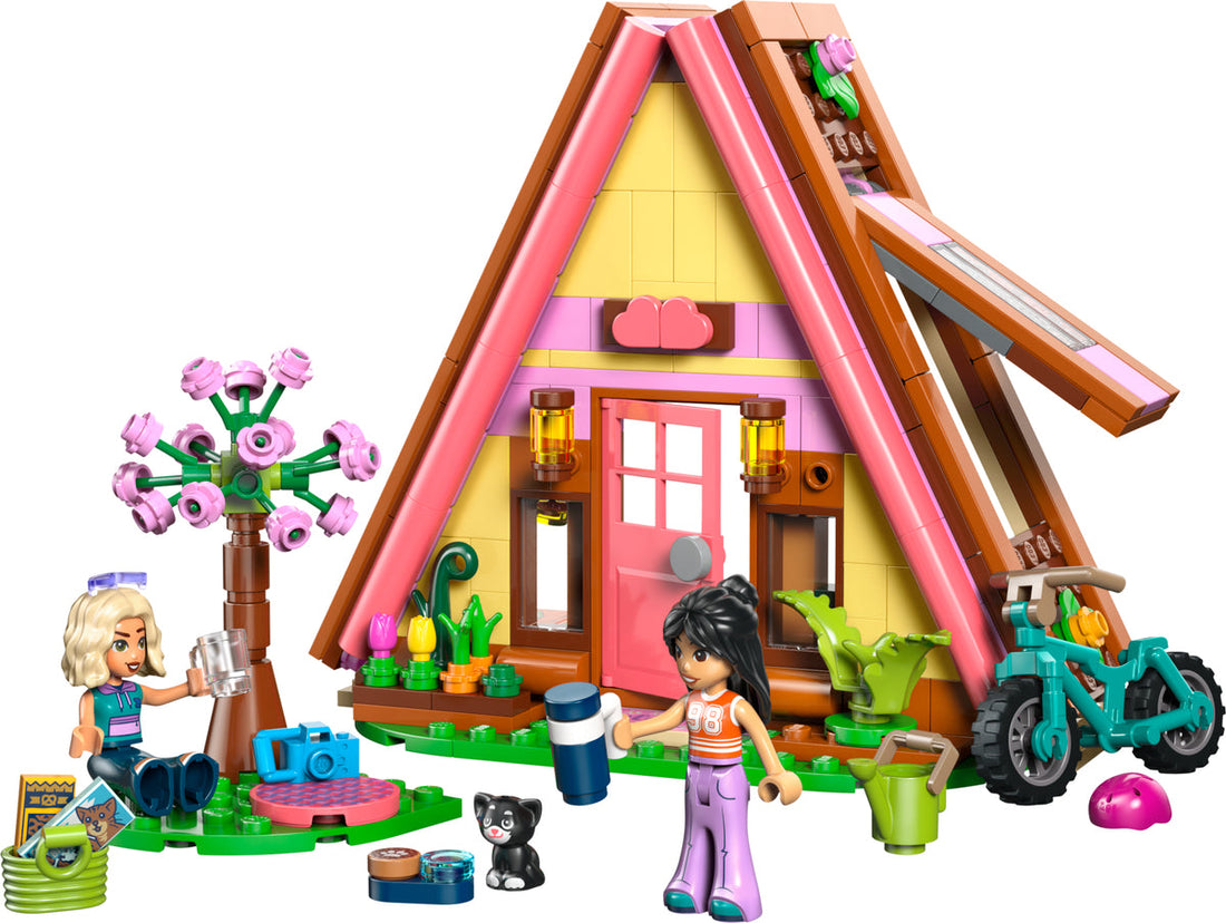 LEGO Set 42682-1 Nature Glamping Cabin Alternate build Ideas: a fresh display direction