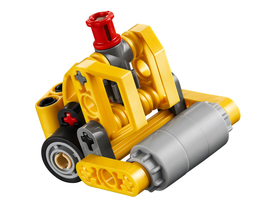 LEGO Set 42233-1 Road Roller Alternate build Ideas: a fresh display direction and a utility truck