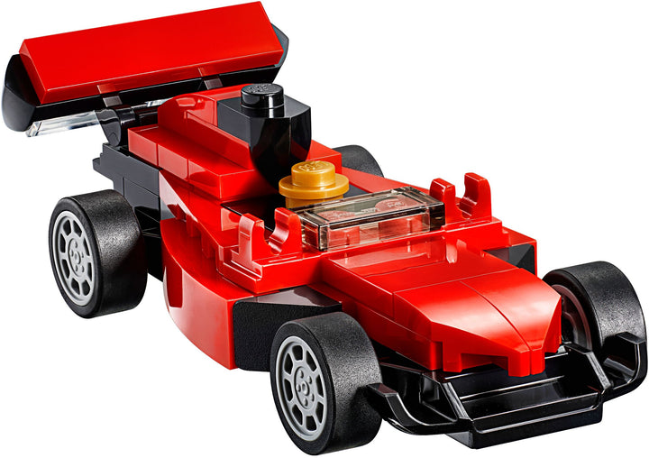 LEGO Set 40328-1 Race Car Alternate build Ideas: a small toy airplane and a fresh display direction