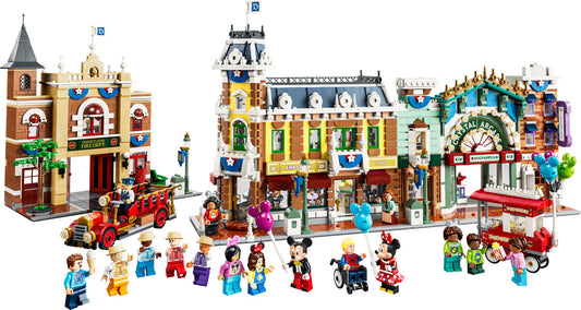 LEGO Set 43302-1 Main Street, U.S.A. Alternate build Ideas: a fresh display direction
