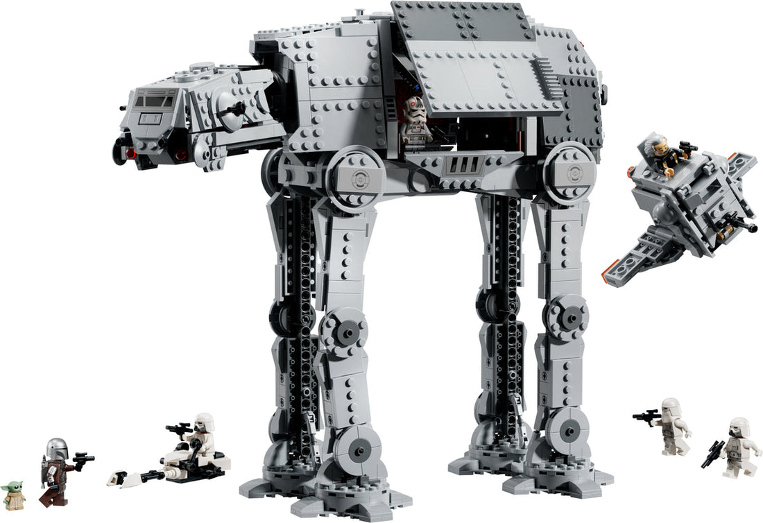 LEGO Set 75454-1 Imperial Remnant AT-AT with INT-4 Alternate build Ideas: Speeders, Gunships, Falcons, and Star Wars Microcraft