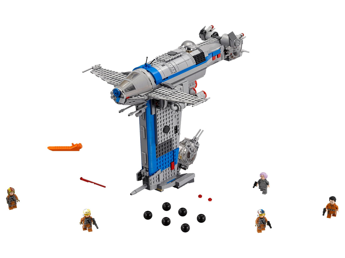 LEGO Set 75188-1 Resistance Bomber Alternate build Ideas: Speeders, Gunships, Falcons, and Star Wars Microcraft