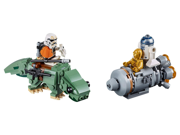 LEGO Set 75228-1 Escape Pod vs. Dewback Microfighters Alternate build Ideas: Townhouses, Modular Rooms, and Neighborhood Rebuilds