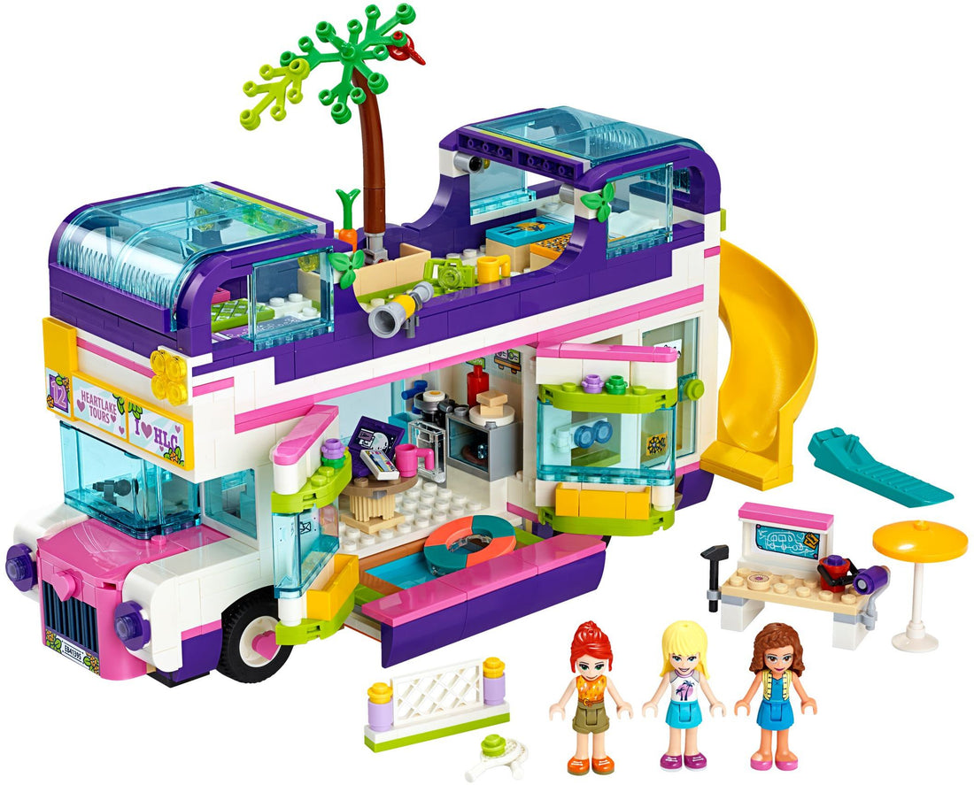 LEGO Set 41395-1 Friendship Bus Alternate build Ideas: Harbor Scenes, Ships, and Dockside Rebuilds