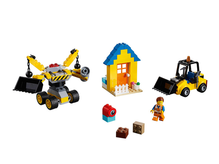 LEGO Set 70832-1 Emmet's Builder Box! Alternate build Ideas: Townhouses, Modular Rooms, and Neighborhood Rebuilds