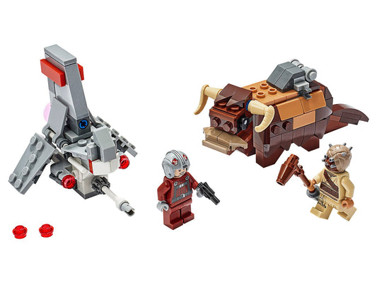 LEGO Set 75265-1 T-16 Skyhopper vs. Bantha Microfighters Alternate build Ideas: Speeders, Gunships, Falcons, and Star Wars Microcraft