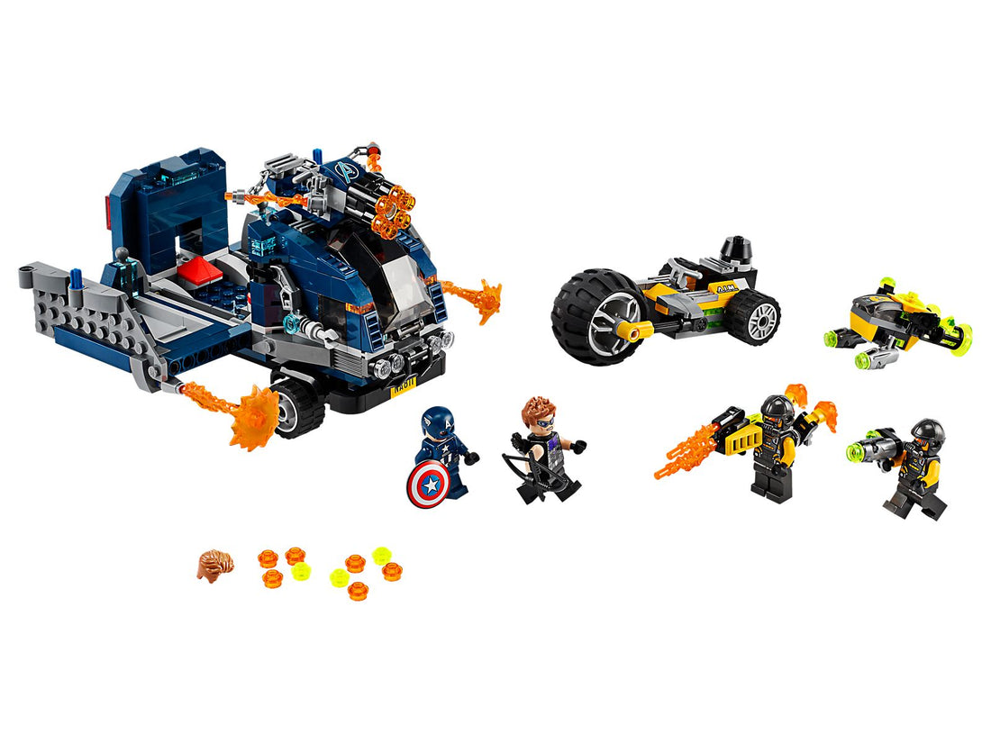 LEGO Set 76143-1 Avengers Truck Take-down Alternate build Ideas: Racers, Road Cars, Trucks, and Technic Vehicle Remixes