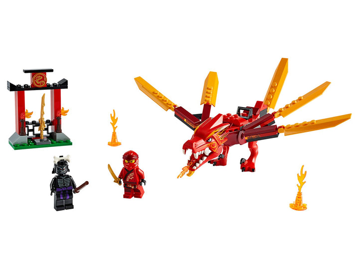 LEGO Set 71701-1 Kai's Fire Dragon Alternate build Ideas: Fortresses, Market Scenes, and Medieval Rebuilds