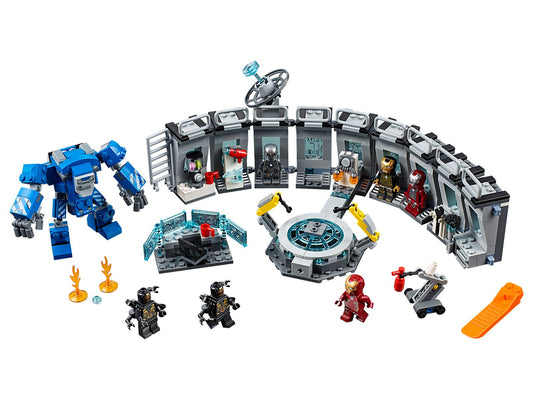 LEGO Set 76125-1 Iron Man Hall of Armor Alternate build Ideas: A Millennium Bat for the Batsuit Parts