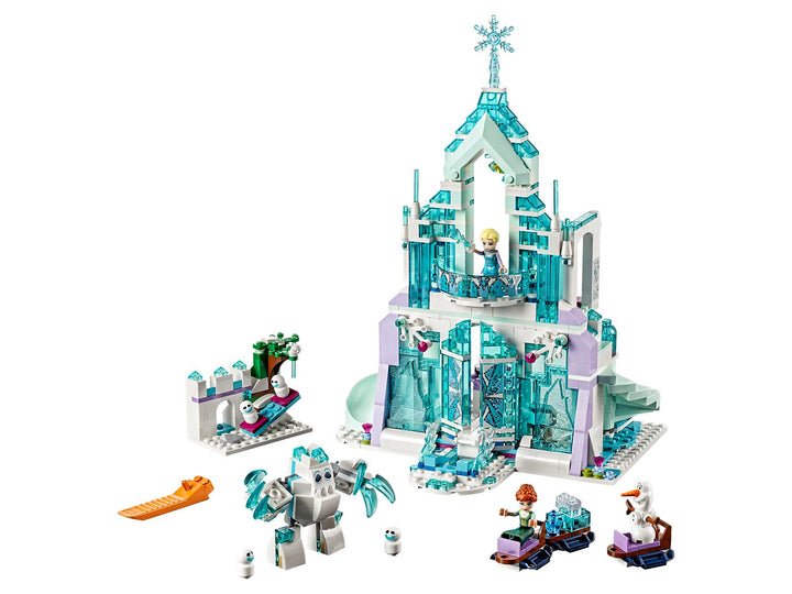 LEGO Set 43172-1 Elsa's Magical Ice Palace Alternate build Ideas: Speeders, Gunships, Falcons, and Star Wars Microcraft