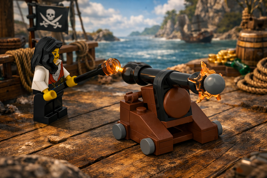 Pirate Cannon Free Building Instructions