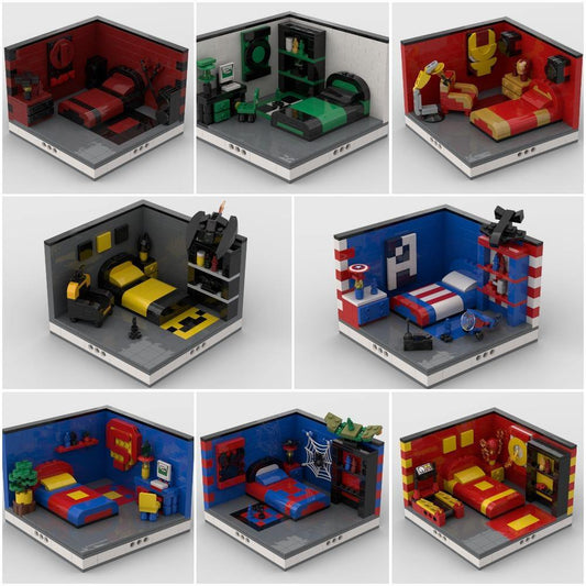 Super Heroes Room Design Ideas - How to build it   