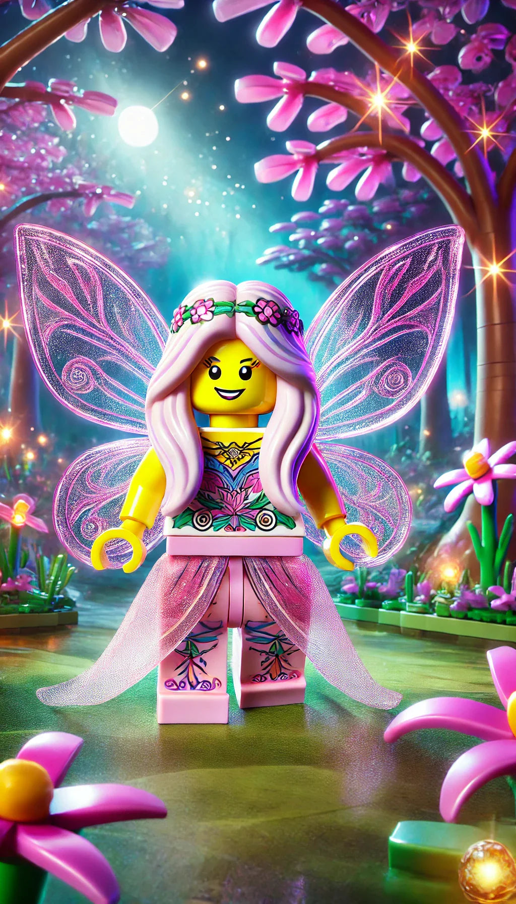 Creating Magic: LEGO Fairy Custom Minifigures