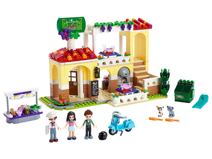 LEGO Set 41379-1 Heartlake City Restaurant Alternate build Ideas: a fresh display direction