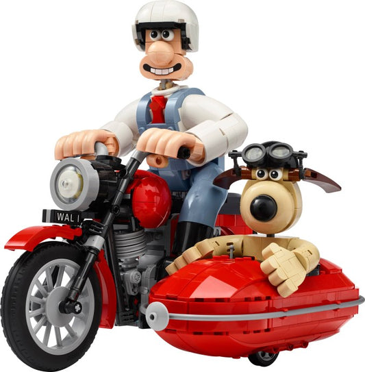 LEGO Ideas 21371 Wallace & Gromit - Motorbike Motion and A Close Shave Display