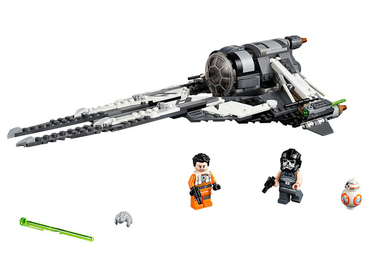 LEGO Set 75242-1 Black Ace TIE Interceptor Alternate build Ideas: a fresh display direction