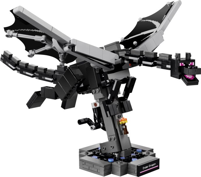 LEGO 21595 The Ender Dragon - Minecraft Ender Dragon Display Set Breakdown