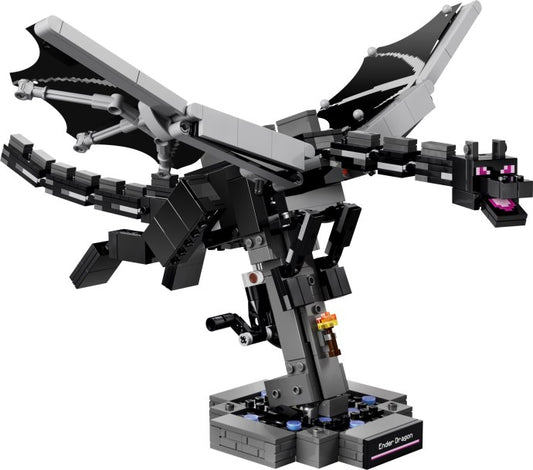 LEGO 21595 The Ender Dragon - Minecraft Ender Dragon Display Set Breakdown