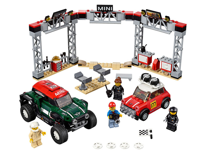 LEGO Set 75894-1 1967 Mini Cooper S Rally and 2018 MINI John Cooper Works Buggy Alternate build Ideas: Racers, Road Cars, Trucks, and Technic Vehicle Remixes