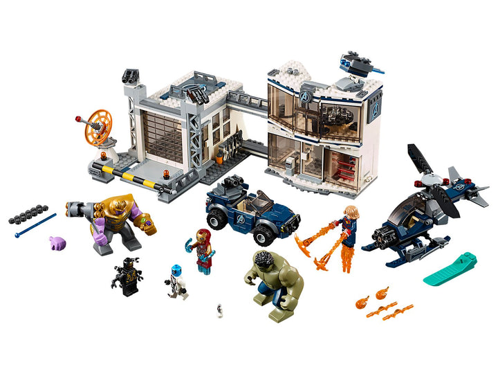 LEGO Set 76131-1 Avengers Compound Battle Alternate build Ideas: a fresh display direction