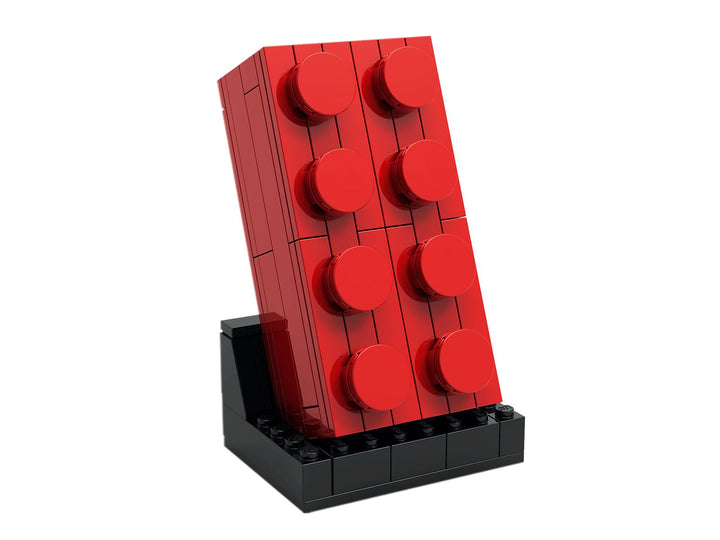 LEGO Set 5006085-1 Buildable 2x4 Red Brick Alternate build Ideas: a fresh display direction
