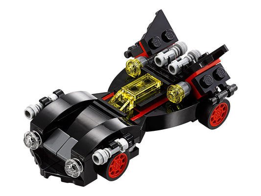 LEGO Set 30526-1 The Mini Ultimate Batmobile Alternate build Ideas: a compact space-ship alternate, a formula racer, and a hot-rod body style