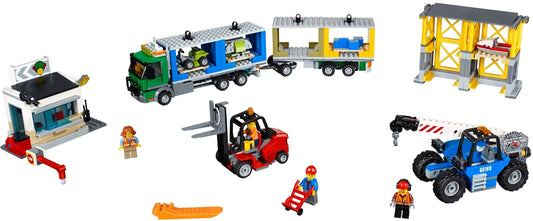 LEGO Set 60169-1 Cargo Terminal Alternate build Ideas: Racers, Road Cars, Trucks, and Technic Vehicle Remixes