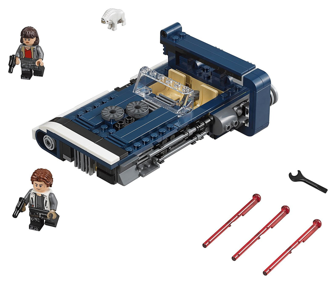 LEGO Set 75209-1 Han Solo's Landspeeder Alternate build Ideas: Speeders, Gunships, Falcons, and Star Wars Microcraft