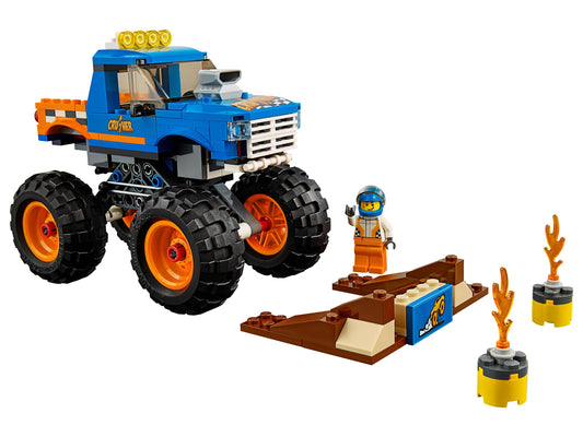 LEGO Set 60180-1 Monster Truck Alternate build Ideas: Racers, Road Cars, Trucks, and Technic Vehicle Remixes