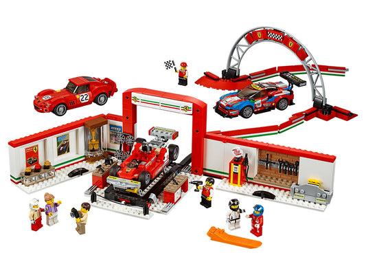 LEGO Set 75889-1 Ferrari Ultimate Garage Alternate build Ideas: Racers, Road Cars, Trucks, and Technic Vehicle Remixes