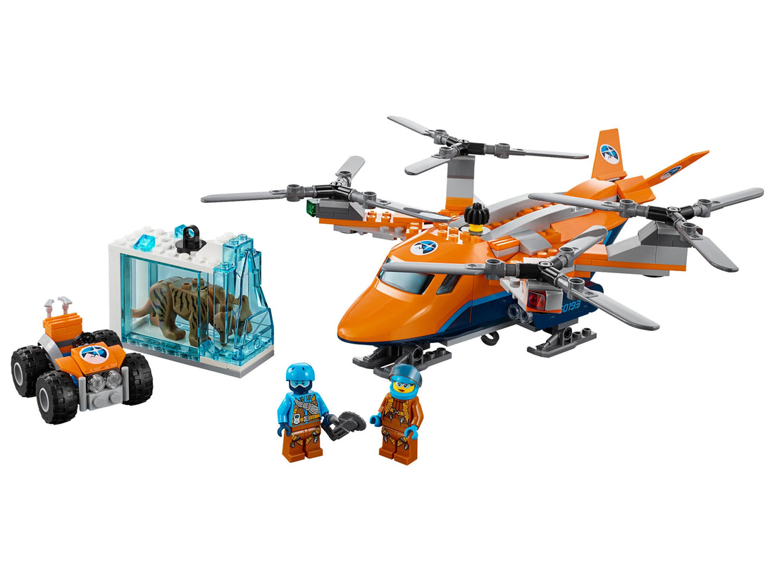 LEGO Set 60193-1 Arctic Air Transport Alternate build Ideas: a fresh display direction
