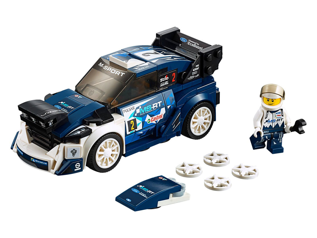 LEGO Set 75885-1 Ford Fiesta M-Sport WRC Alternate build Ideas: a road-car conversion, a fresh display direction, and a formula racer