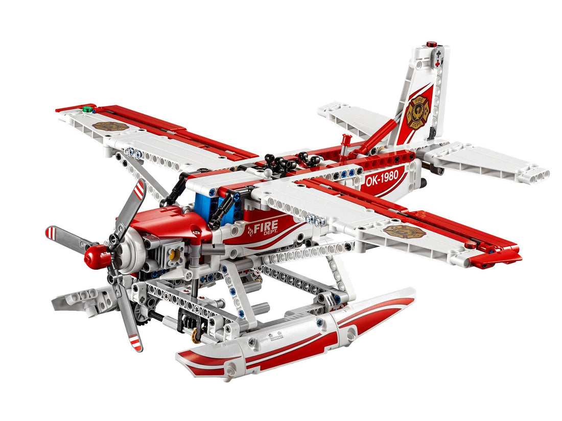 LEGO Set 42040-1 Fire Plane Alternate build Ideas: Spring Displays, Holiday Details, and Easter Rebuilds