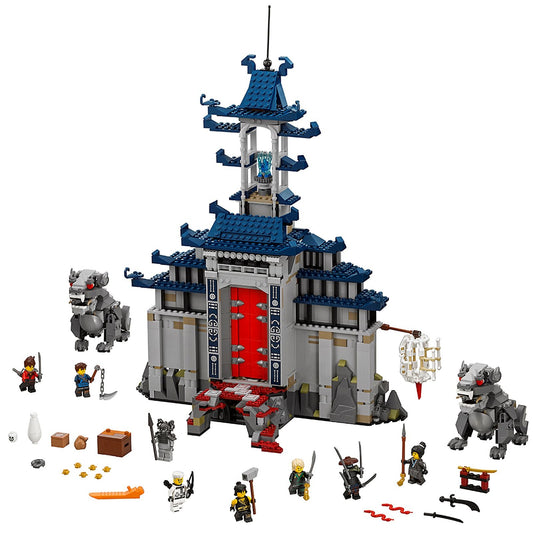 LEGO Set 70617-1 Temple of The Ultimate Ultimate Weapon Alternate build Ideas: a fresh display direction