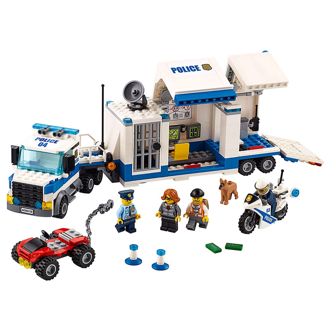 LEGO Set 60139-1 Mobile Command Center Alternate build Ideas: Racers, Road Cars, Trucks, and Technic Vehicle Remixes