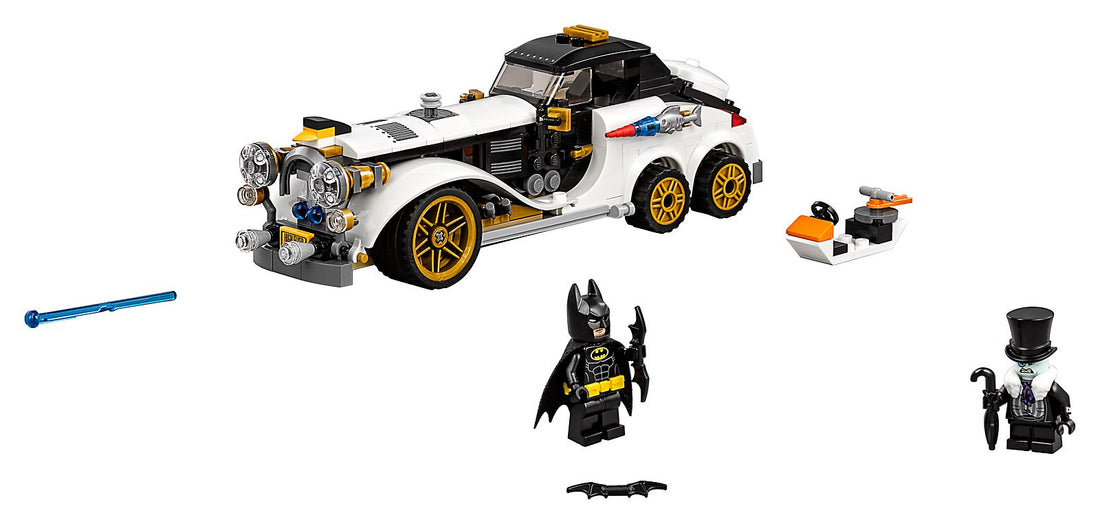 LEGO Set 70911-1 The Penguin Arctic Roller Alternate build Ideas: A Millennium Bat for the Batsuit Parts