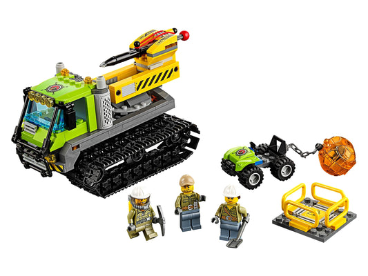 LEGO Set 60122-1 Volcano Crawler Alternate build Ideas: a fresh display direction