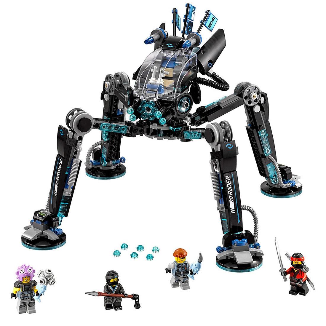 LEGO Set 70611-1 Water Strider Alternate build Ideas: A Millennium Bat for the Batsuit Parts