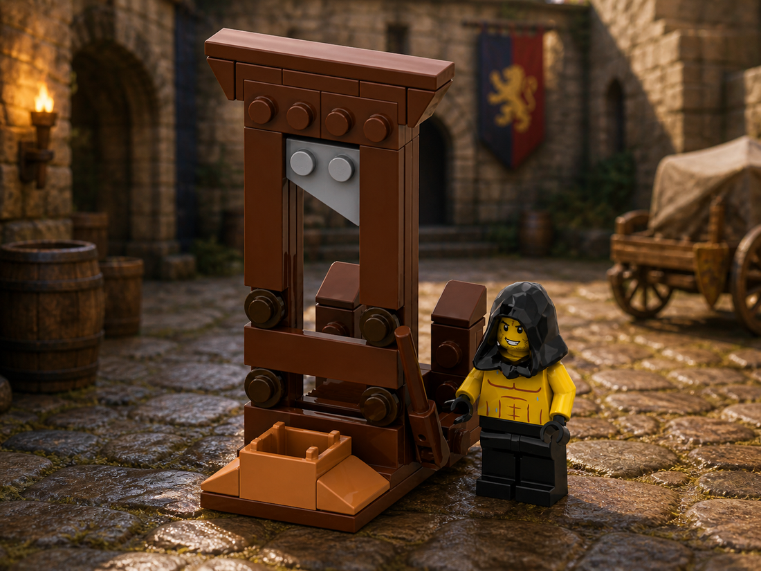 Medieval Guillotine Free Building Instructions