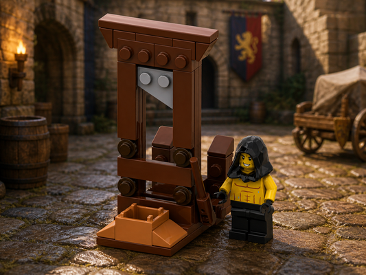 Medieval Guillotine Free Building Instructions