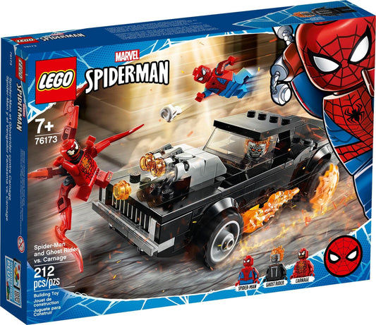 Lego Set 76173 Spider-Man and Ghost Rider vs. Carnage - How to build it   