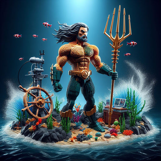 Dive into Creativity:  LEGO AI MOC Ideas for Aquaman