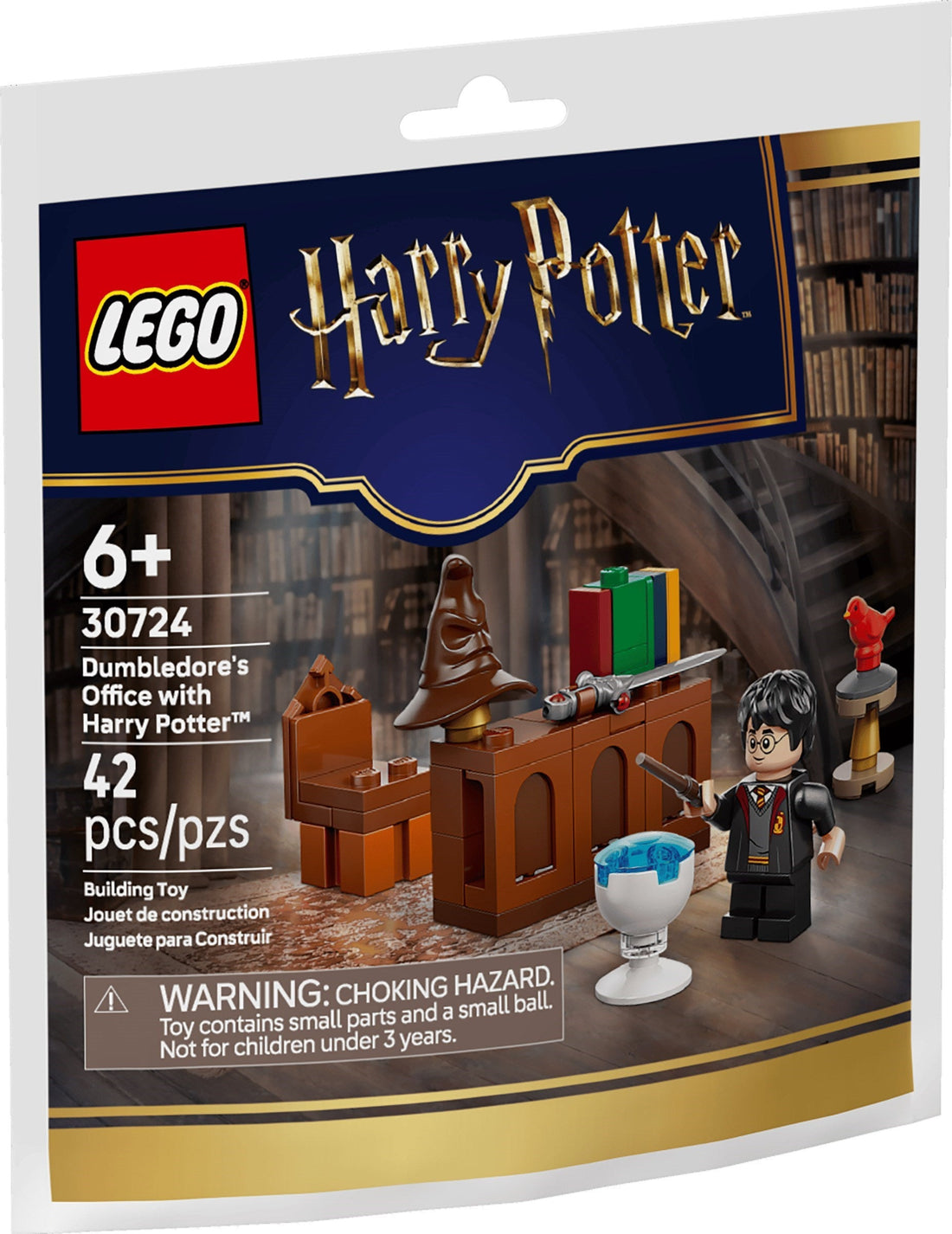 LEGO 30724 Dumbledore's Office Builds a Tiny Hogwarts Character Scene