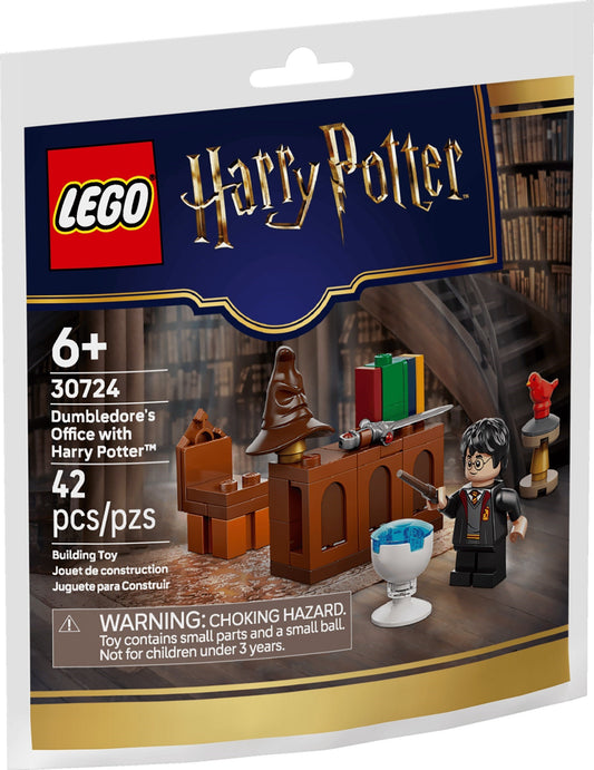 LEGO 30724 Dumbledore's Office Builds a Tiny Hogwarts Character Scene