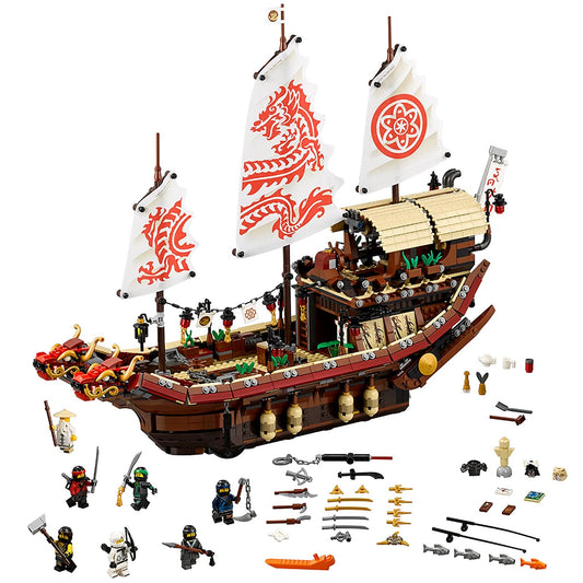 LEGO Set 70618-1 Destiny's Bounty Alternate build Ideas: Fortresses, Market Scenes, and Medieval Rebuilds